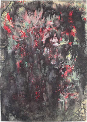 Тарханов Михаил Михайлович. Композиция в красных и черных тонах